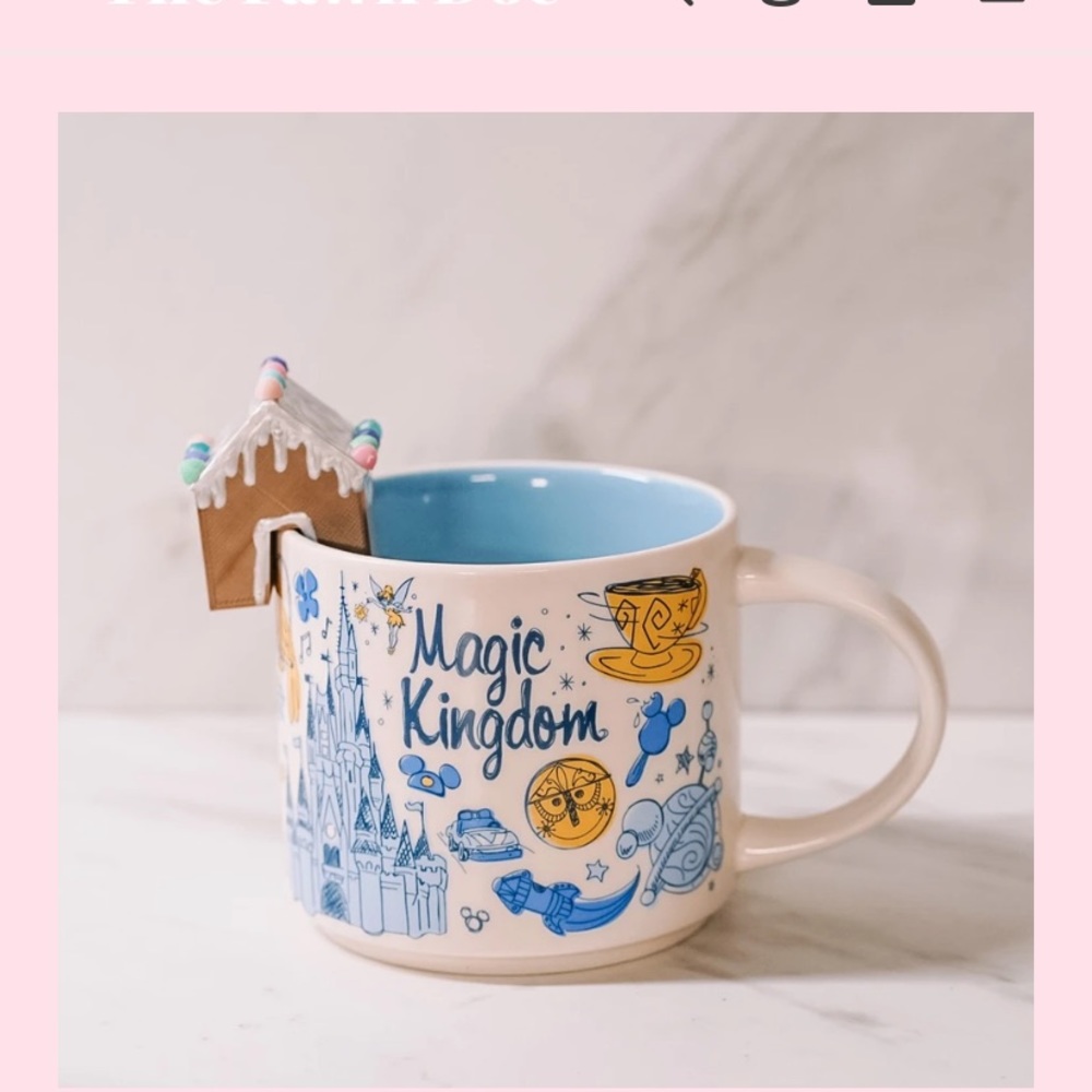 Gingerbread house mug topper The Fawn Doe